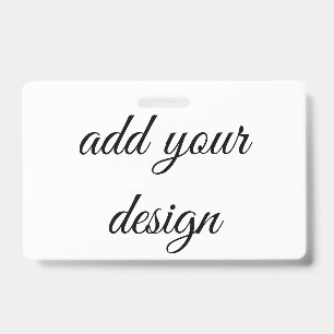 add your design badge ID badge