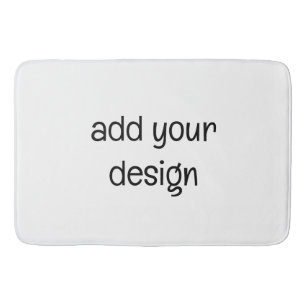 add your design bath mat