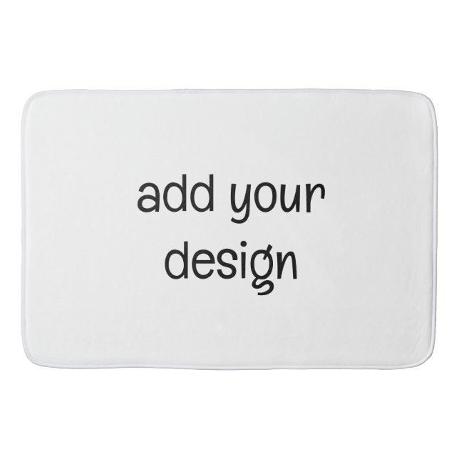 add your design bath mat (Front)