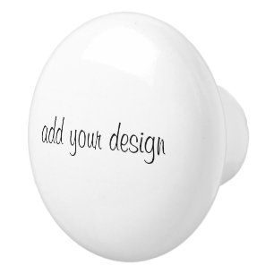 add your design ceramic knob