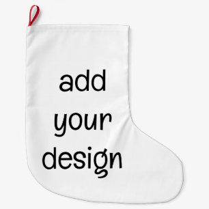 add your design Christmas Stocking
