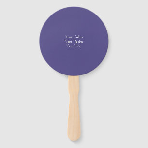 Add Your Design - Create Your Own Hand Fan