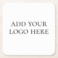 Add Your Design Custom Square Coasters