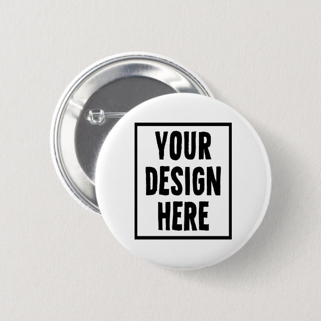  Add your design here 6 Cm Round Badge (Front & Back)