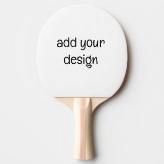 add your design ping pong paddle