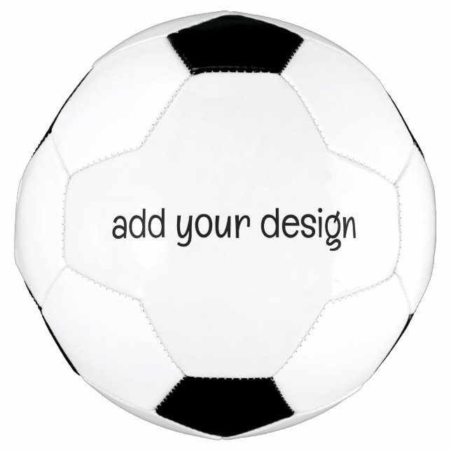 add your design soccer ball (Front)