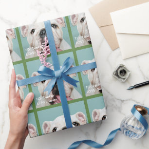 Add Your Dog For Your Dog Wrapping Paper