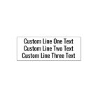 Add your favorite Text - Three Lines Sans Serif