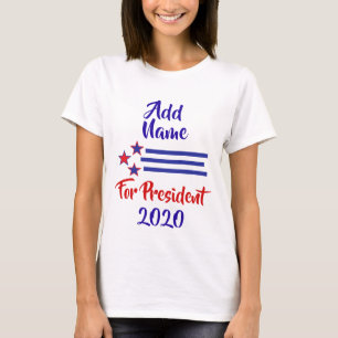 Add Your Favourite Candidate 2020 Election Humour T-Shirt