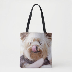 Add Your Favourite Dog Photo All Over Print Bags