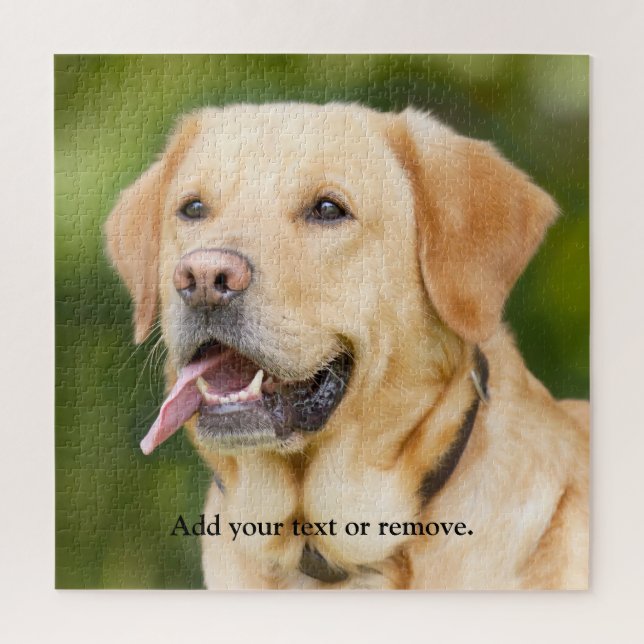 Add YOUR favourite keepsake custom square photo, Jigsaw Puzzle (Vertical)