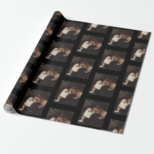 Add Your Favourite Photo to this Custom Gift Wrap (Unrolled)