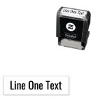Add your favourite Text - One Line Sans Serif Font