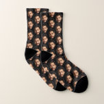 Add Your Funny Face Photo Pattern Personalised  So Socks<br><div class="desc">These funny socks would make a wonderful gift for anyone! Easily add your own photo by clicking on the "personalise" option.</div>