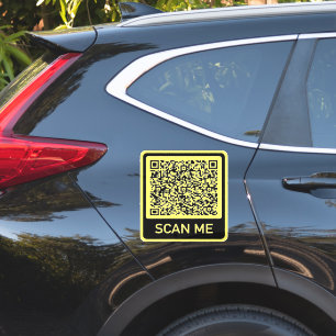 Add Your Funny QR Code Bumper Sticker Custom Colou
