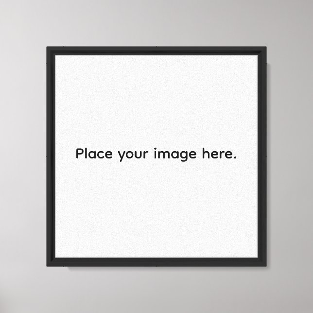 Add Your Image or Design  Canvas Print (Front)