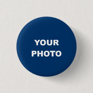 Add Your Image Photo Picture Logo 3 Cm Round Badge