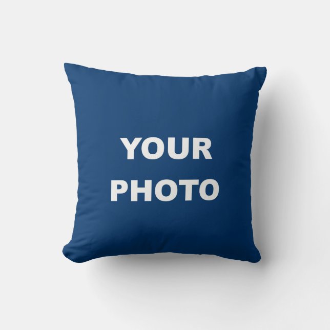 Add Your Image Photo Picture Logo Cushion (Front)