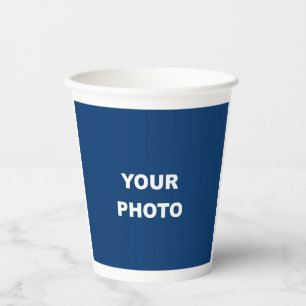 Add Your Image Photo Picture Logo Paper Cups