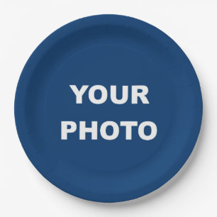 Add Your Image Photo Picture Logo Paper Plate