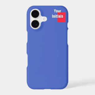Add Your Initial Royal Blue