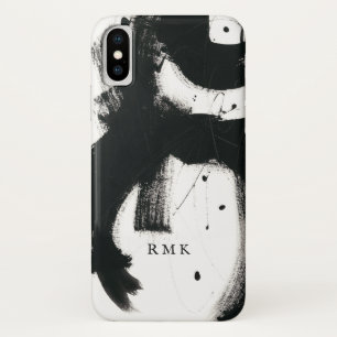 Add Your Initials   Onyx Gesture Case-Mate iPhone Case