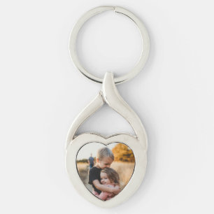 Add Your Kids Photo Custom Keepsake Key Ring