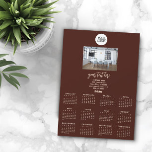Add your Logo 2026 Calendar Company Photo