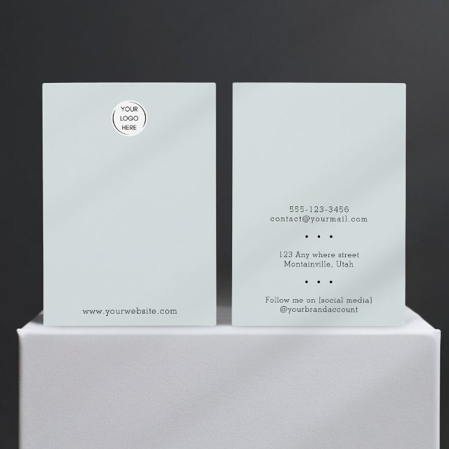 Add your logo All-in-one Jewellery Display Card (Creator Uploaded)