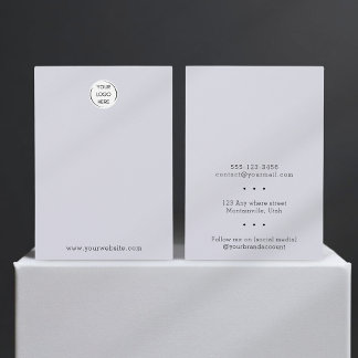 Add your logo All-in-one Jewellery Display Card