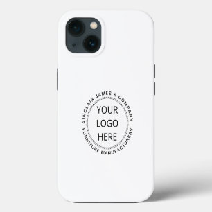 Add Your Logo And Company iPhone 13 Case