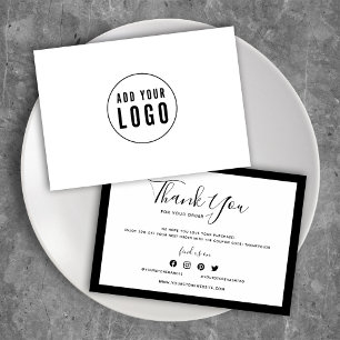 Add Your Logo and Editable Color Thank You