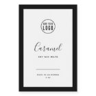 Add Your Logo and Editable Colour Product Label