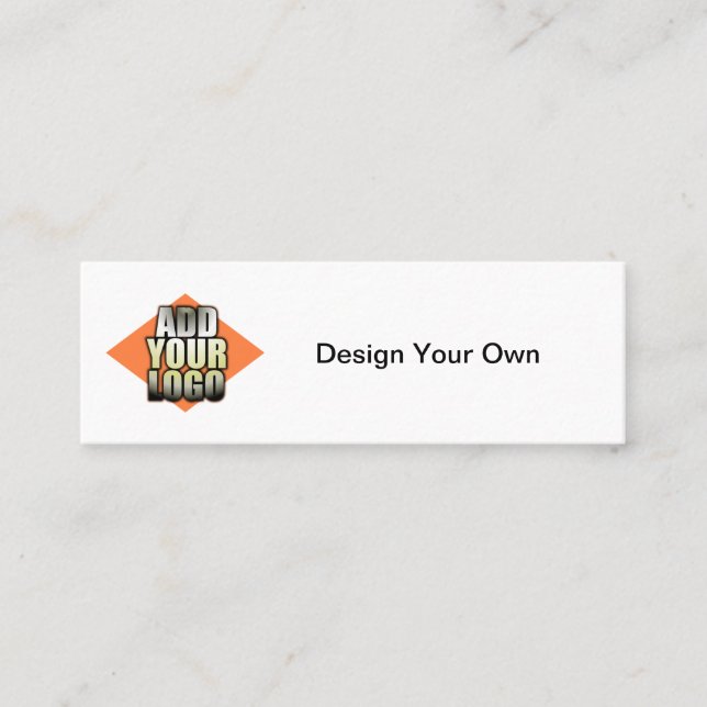 Add Your Logo Any Colour Generic Business Card (Front)