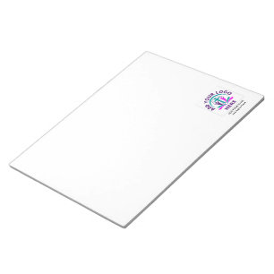 ADD YOUR LOGO Business Church Merchandise Notepad