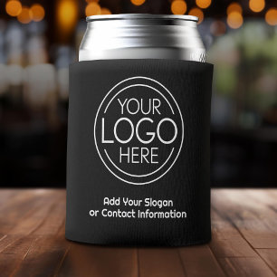 Add Your Logo Business Corporate Modern Minimalist Can Cooler