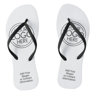 Add Your Logo Business Corporate Modern Minimalist Jandals