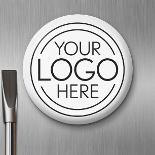 Add Your Logo Business Corporate Modern Minimalist Magnet