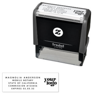 Add Your Logo Business Self-inking Stamp