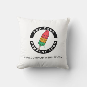 Add Your Logo Business Showroom Decor Cushion