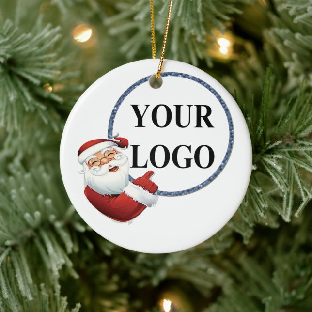Add Your Logo Christmas Holiday Ceramic Tree Decoration (Tree)