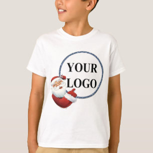 Add Your Logo Christmas Holiday T-Shirt