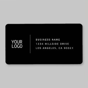 Add Your Logo   Classy Modern Return Address Label