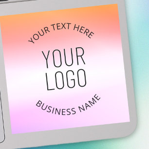 Add Your Logo   Colourful Sunset Gradient Colours 