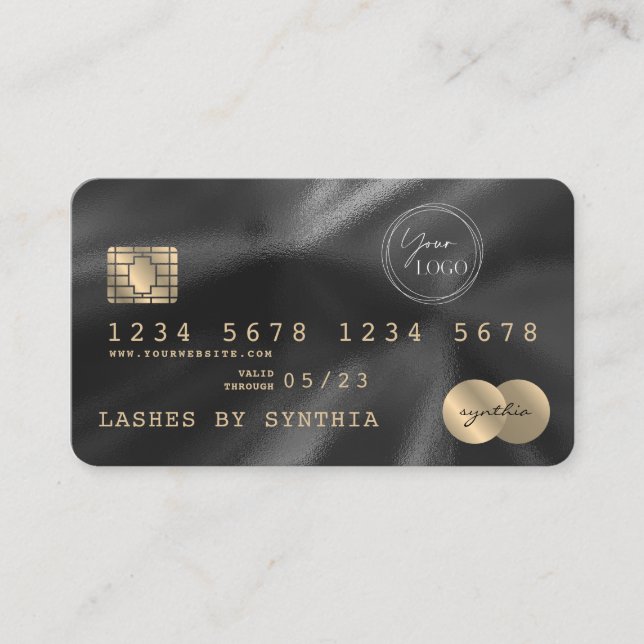 Add Your Logo Credit Card Style (Front)