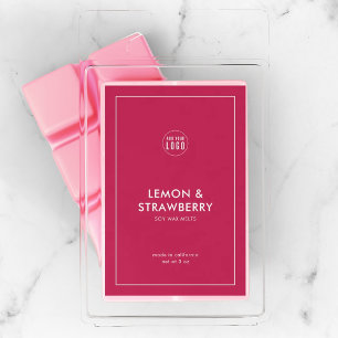 Add Your Logo Custom Colour Modern Product Label
