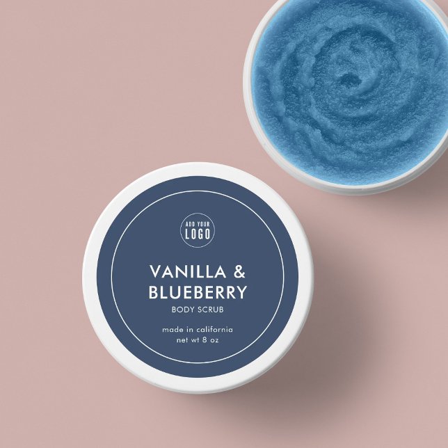 Add Your Logo Custom Colour Modern Product Label (Creator Uploaded)