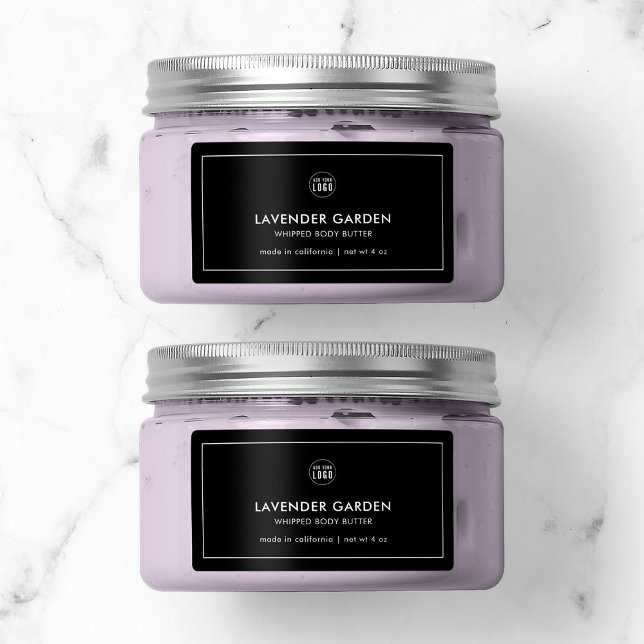 Add Your Logo Custom Colour Modern Product Label (Creator Uploaded)