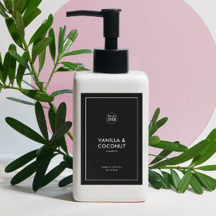 Add Your Logo Custom Colour Modern Product Label