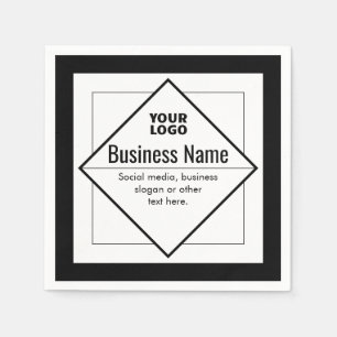 Add Your Logo Customizable Template Napkin